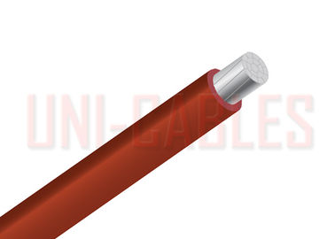 Porcellana Tipo rosso isolamento del conduttore 2000V 8030 del cavo della lega di alluminio di PV XLPE singolo fornitore